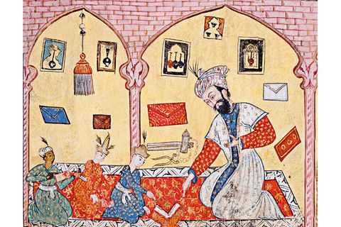 Islam: Koran-Lehrer unterrichten ihre Schüler auch in der Kunst der Rezitation. Denn die Schönheit der Gottesworte ist ebenso wichtig wie deren Inhalt