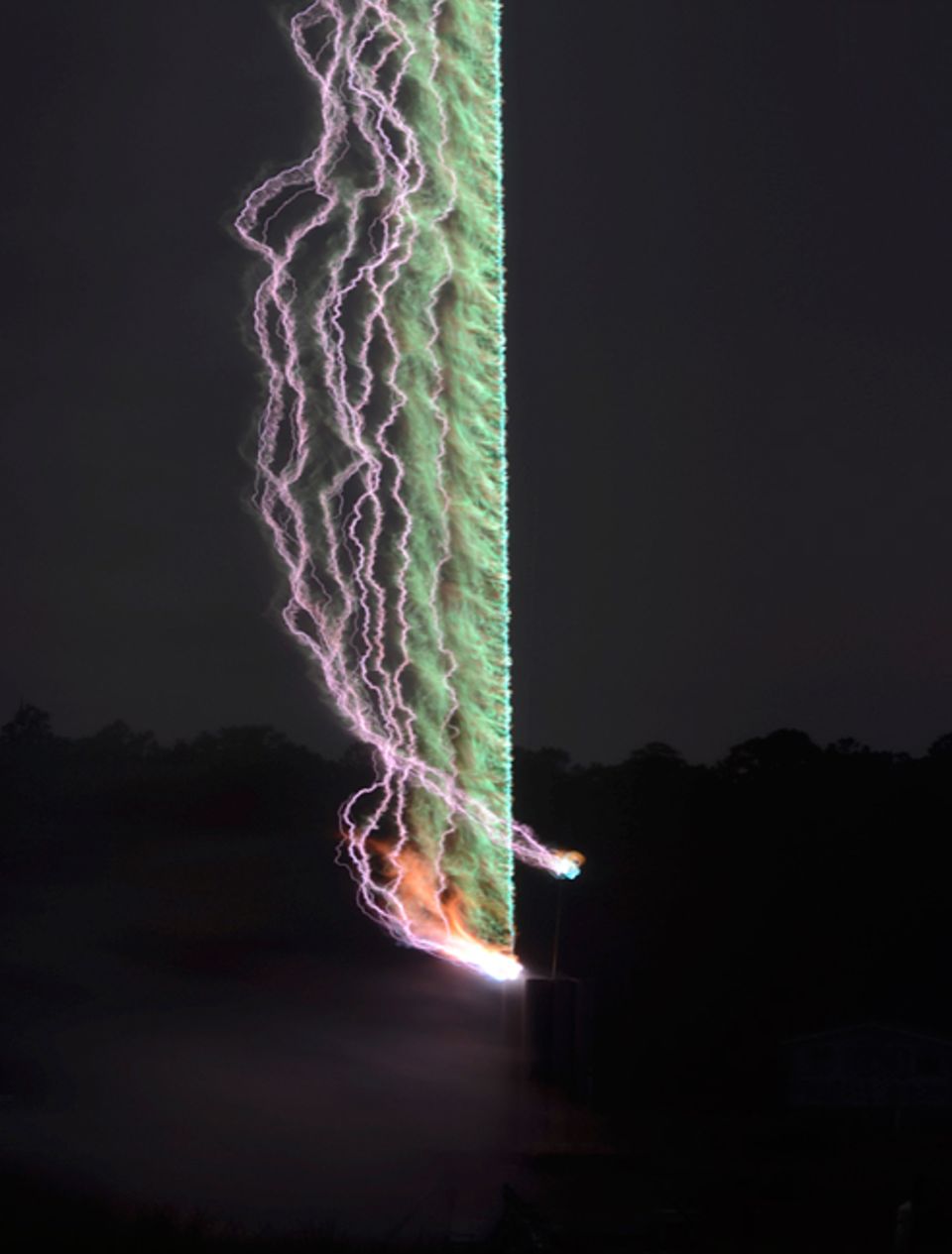 Meteorologie: Forscher haben mit Mikrofonen das Rollen des Donners aufgenommen - und in ein Foto verwandelt Meteorologie: Forscher haben mit Mikrofonen das Rollen des Donners aufgenommen - und in ein Foto verwandelt