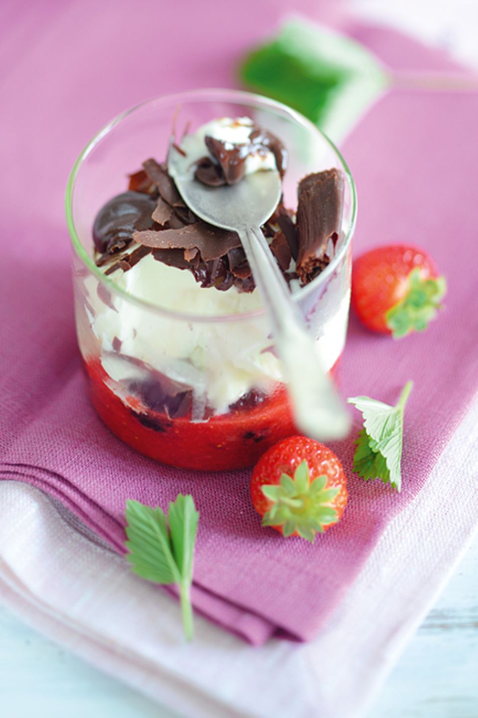 Rezept: Vanille-Sundae Rezept: Vanille-Sundae