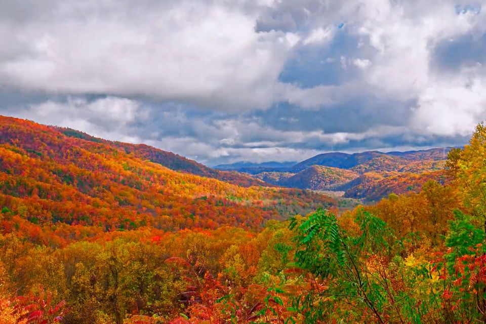 Video: Herbstliche Smoky Mountains