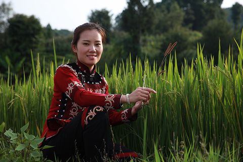 China, Braut ohne Bräutigam