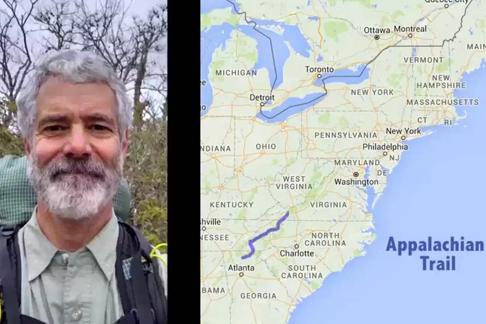 Bartwuchs im Zeitraffer: Wie man nach sechs Monaten auf dem Appalachian Trail aussieht