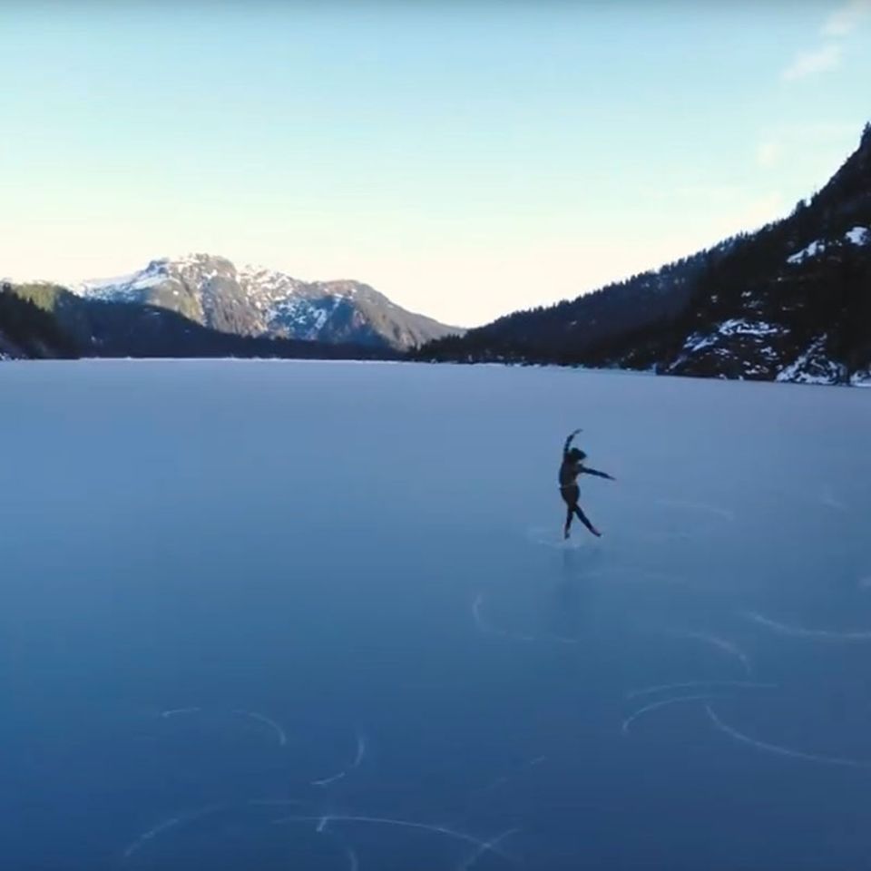 Video: Eiskunstlauf auf 2500 Metern
