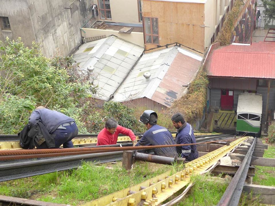 Reparatur am Aufzug Cordillera Reparatur am Aufzug Cordillera