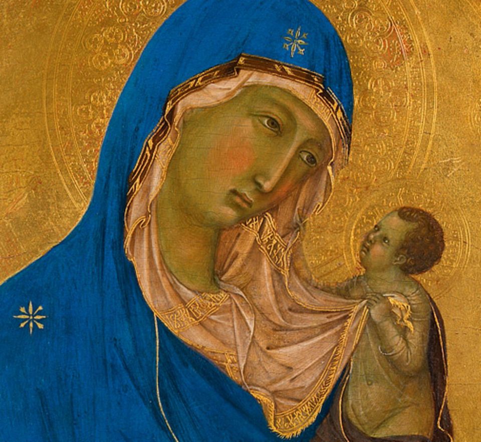 GEO EPOCHE KOLLEKTION: Siena: So lebensnah wie nie zuvor porträtiert der italienische Maler Duccio Maria und das Jesuskind