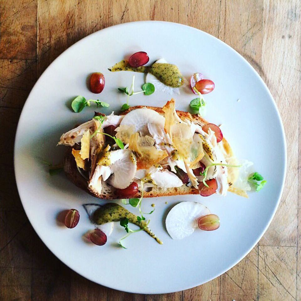 Reisetipps: Selbst das Sandwich wird in der Bäckerei Trove wir ein Kunstwerk angerichtet Reisetipps: Selbst das Sandwich wird in der Bäckerei Trove wir ein Kunstwerk angerichtet