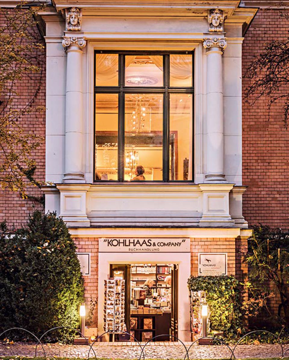 Berlin: Auffallend beliebt ist das Literaturhaus, das im Souterrain die Buchhandlung Kohlhaas & Company beherbergt
