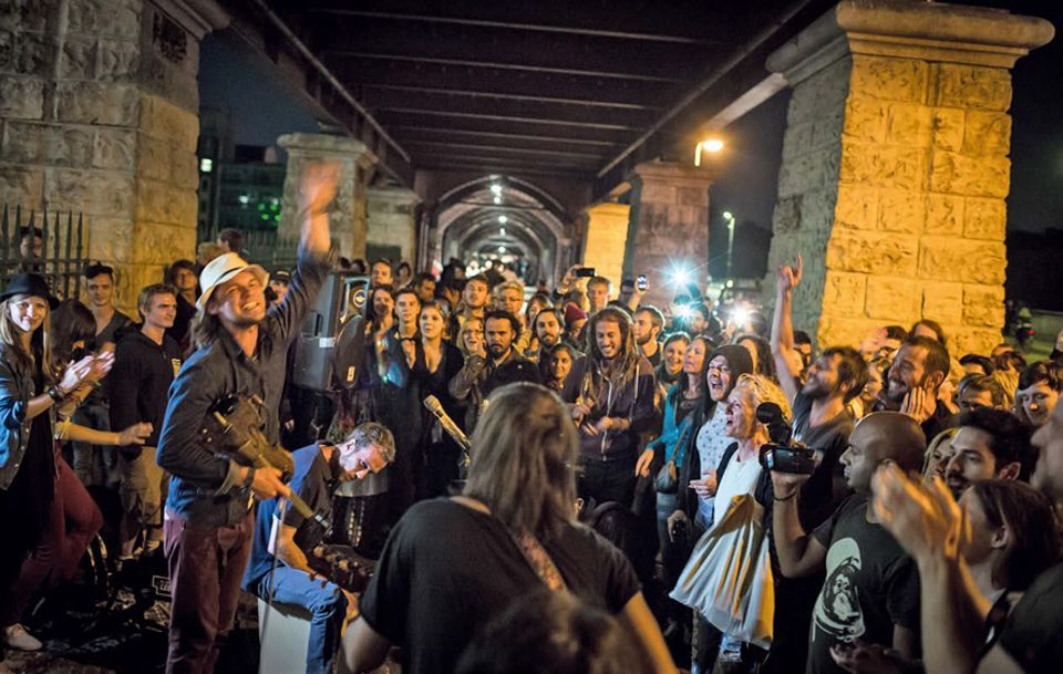 Berlin: Profibands wie "The Trouble Notes" lassen die Reaktion des Publikums direkt in ihre Musik einfließen