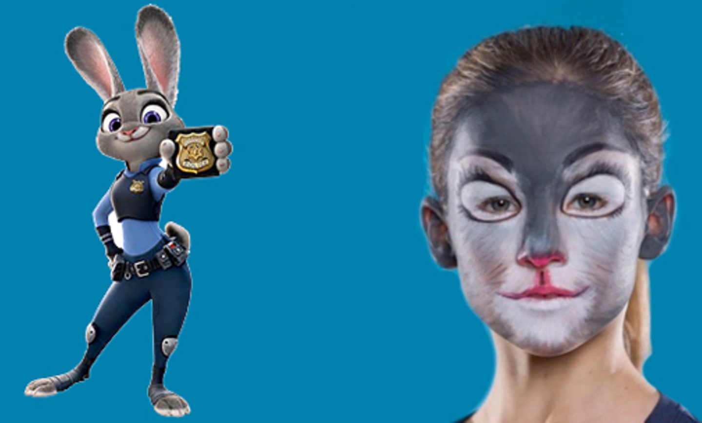 DIY: Verkleidet euch als Hase, wie Judy Hopps aus Disneys ZOOMANIA