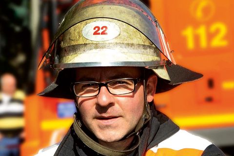 Beruf: Feuerwehrmann Jan Ole Unger im Brandeinsatz
