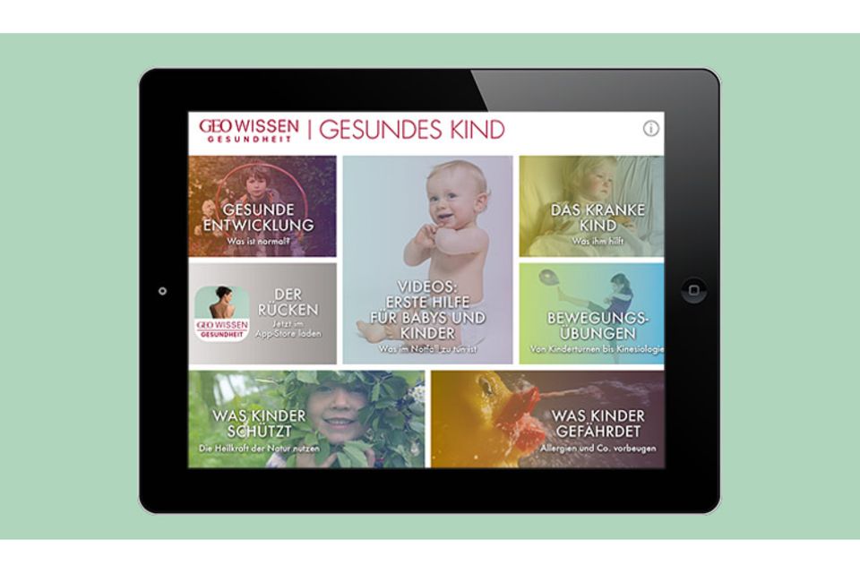 Kindergesundheit: Die App fürs Tablet: Gesundes Kind