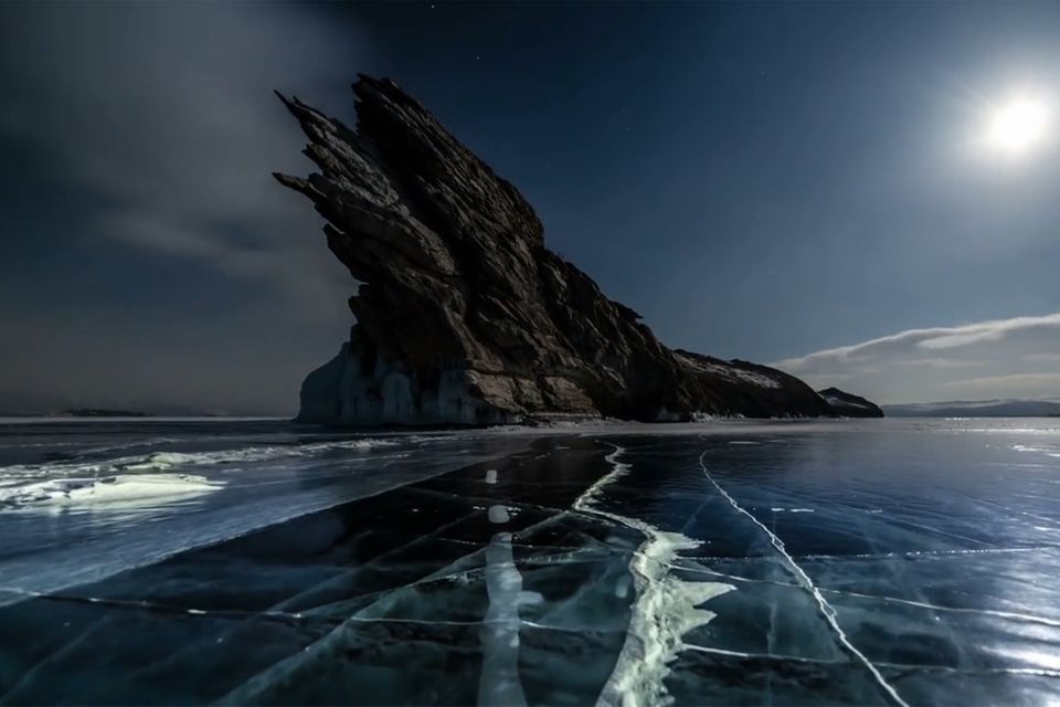 Russland: Der Baikalsee im Winter