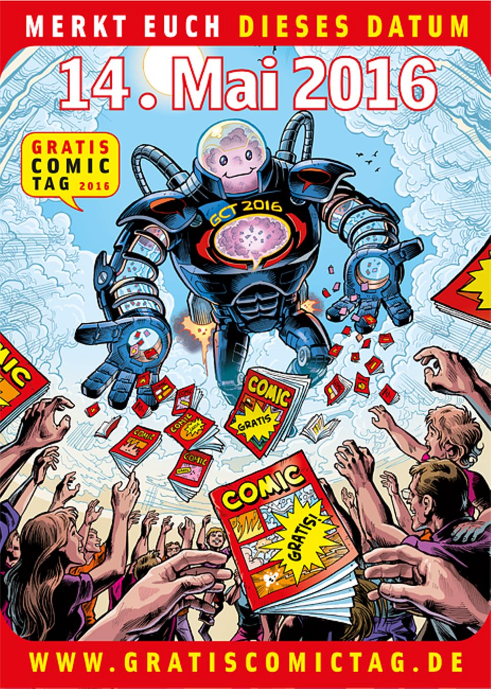 Comics: Am 14. Mai 2016 ist Gratis Comic Tag!