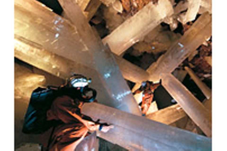 Höhlenforschung: In der Kammer der Kristallriesen