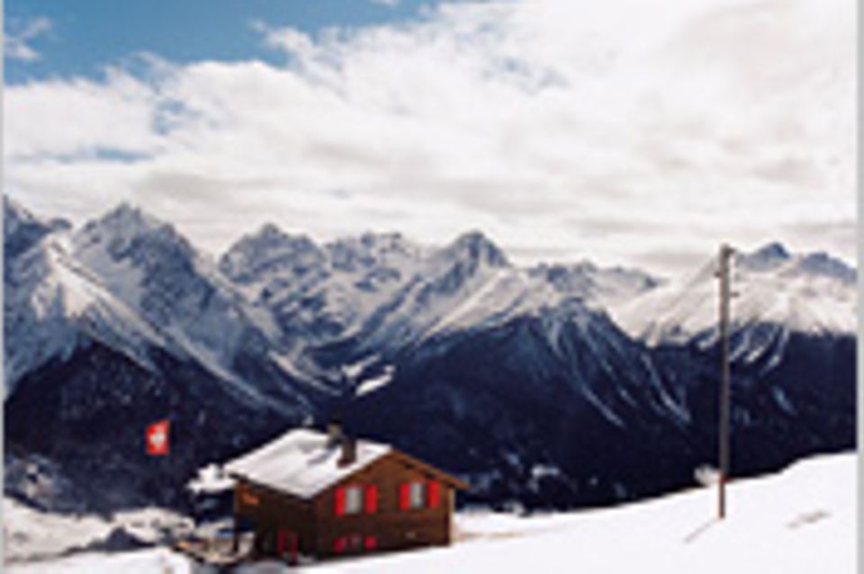 Schweizer Alpen: Winterwandern im Unterengadin