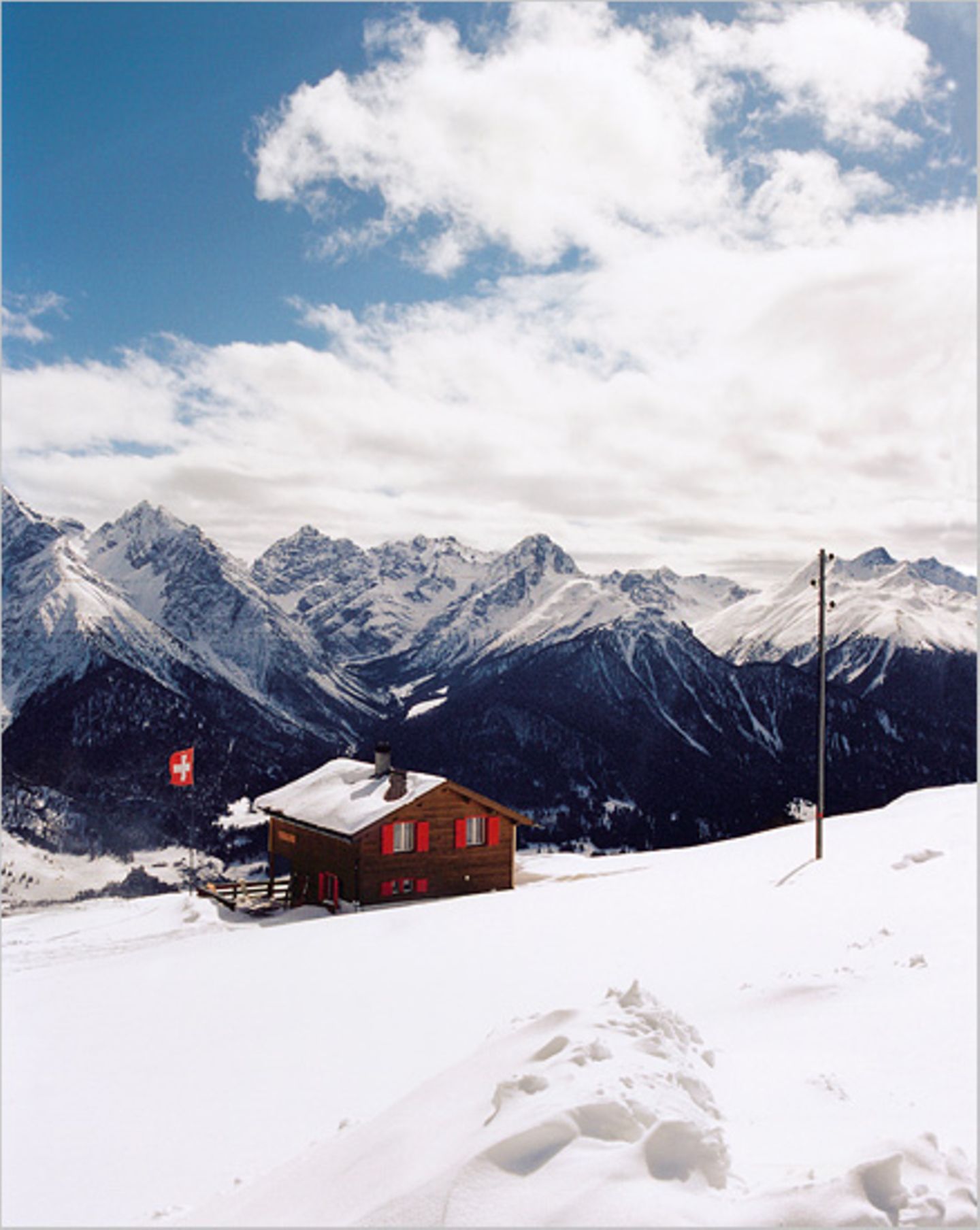 Schweizer Alpen: Winterwandern im Unterengadin