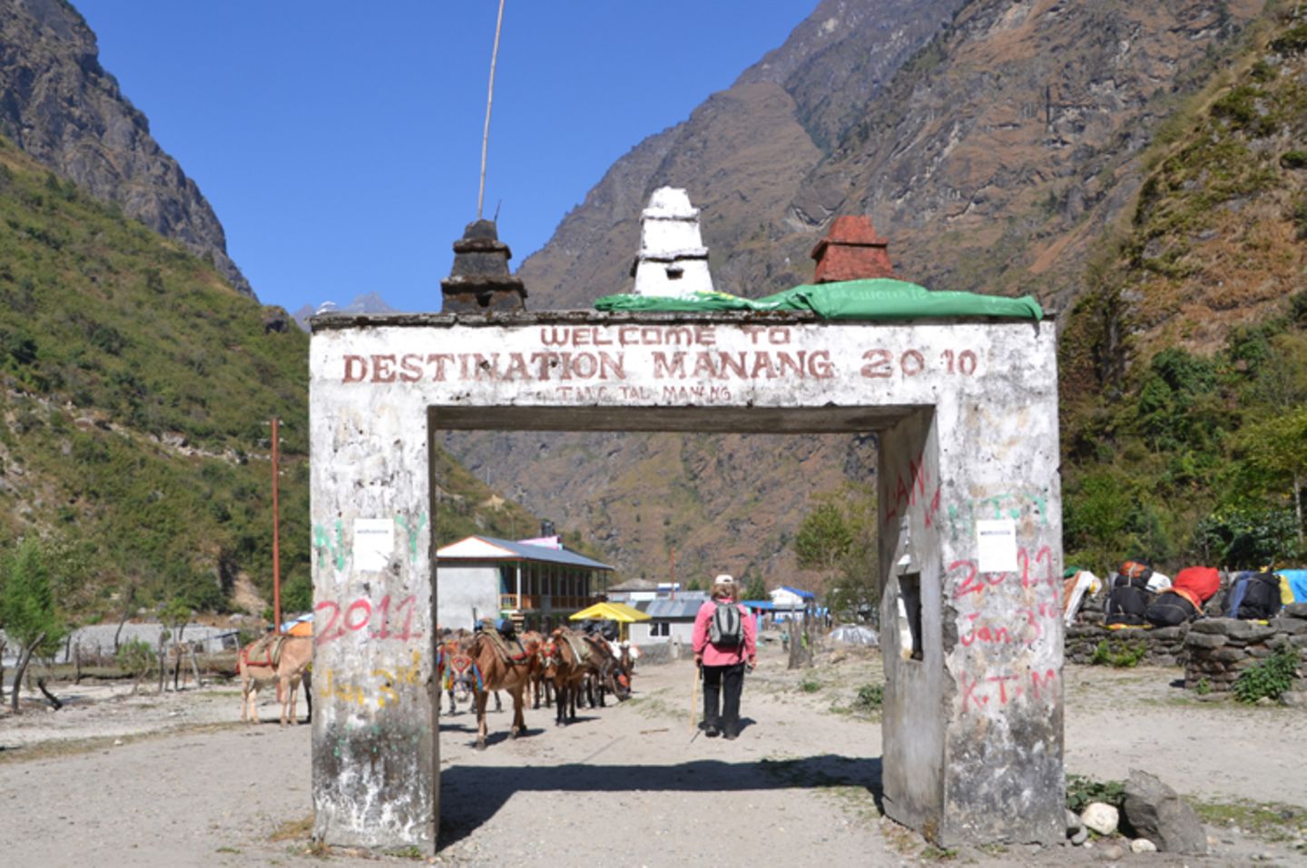 Fotogalerie der Baumschule in Manang, Nepal - Bild 6