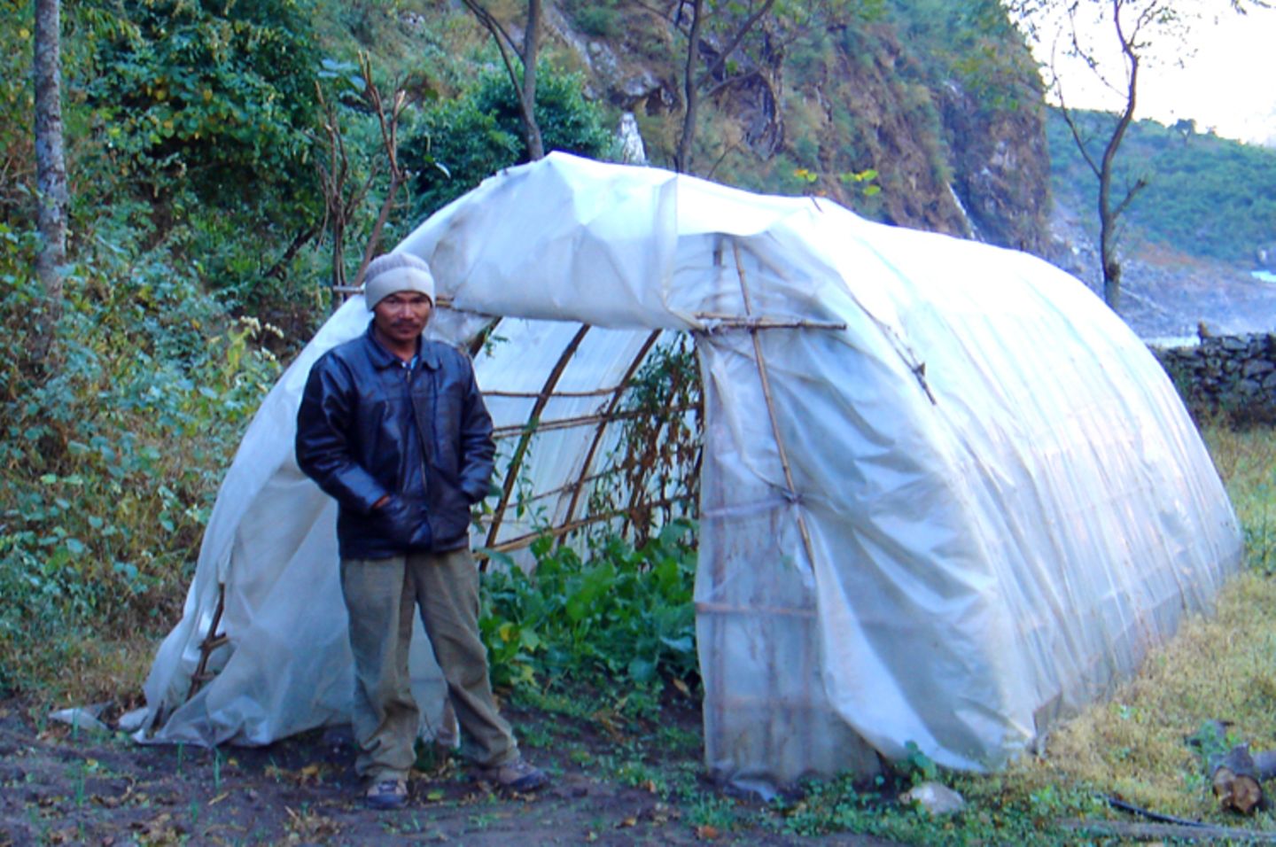 Fotogalerie der Baumschule in Manang, Nepal - Bild 12