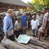 Sägewerk in Antalaha