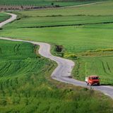 Route durch Tarsus, Türkei