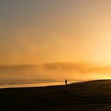 Waiotahi Beach am Pazifischen Ozean
