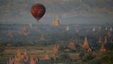 Morgenstimmung in Bagan, Myanmar