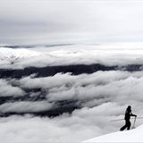 Winterurlauber in den Schneeweiten Neuseelands