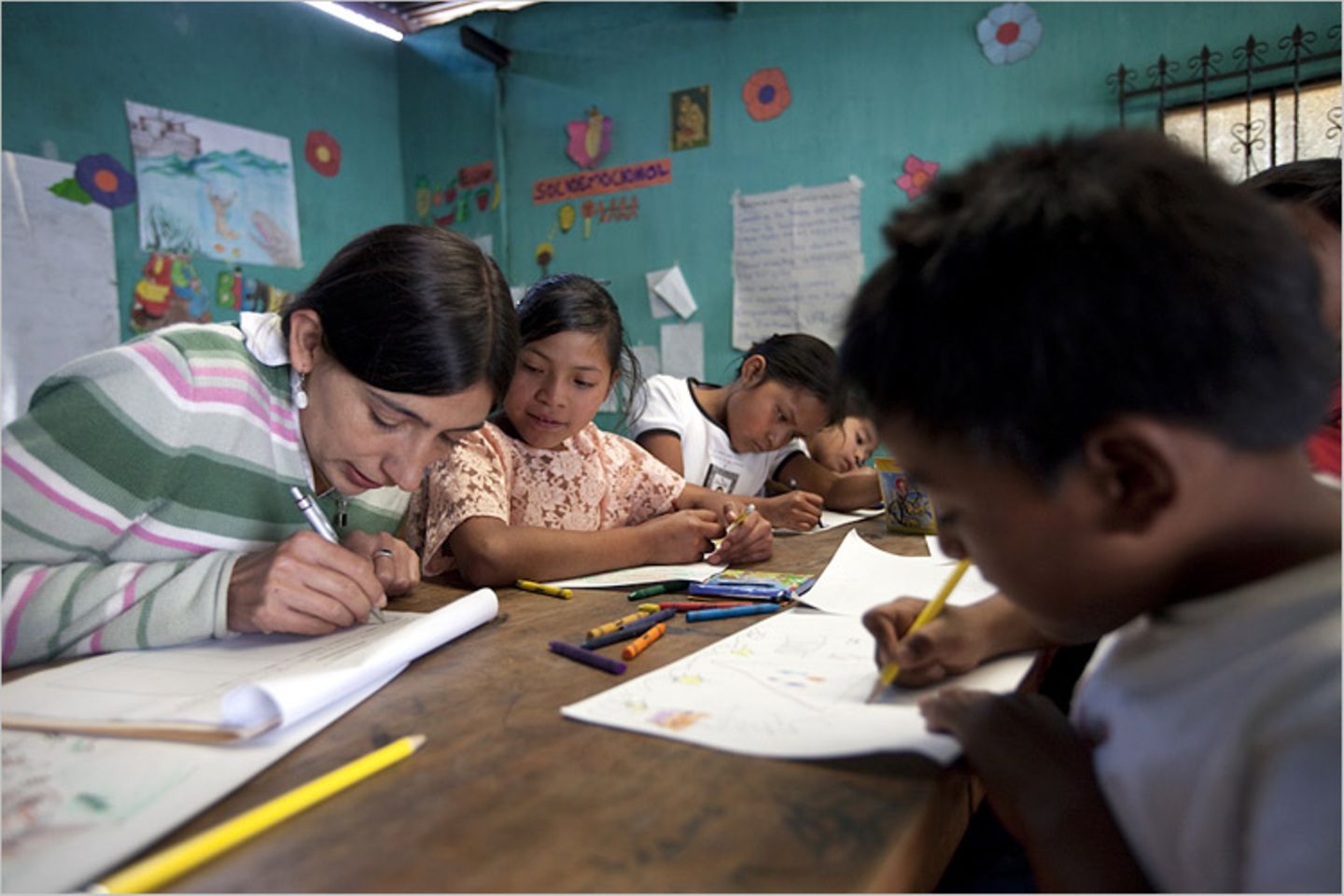 UNICEF-Fotoshow: Guatemala - Olga lebt am Abhang - Bild 4 UNICEF-Fotoshow: Guatemala - Olga lebt am Abhang - Bild 4