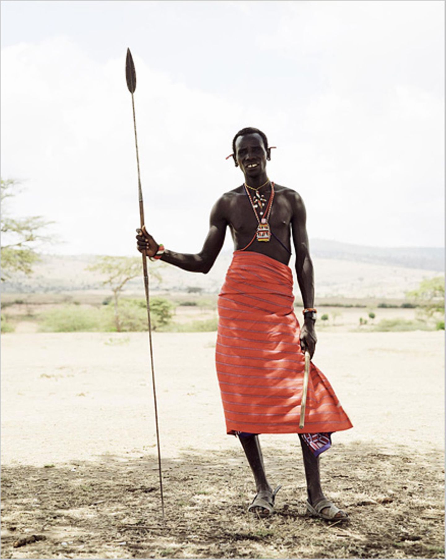 Samburu-Krieger, Kenia
