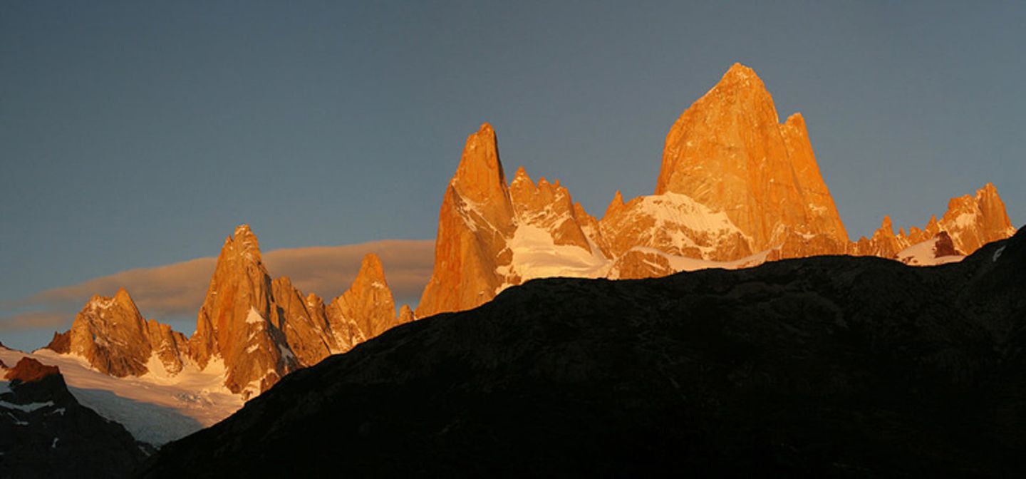 Fitz Roy & Cerro Torre im Morgenlicht