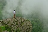 Wanderer in Äthiopien