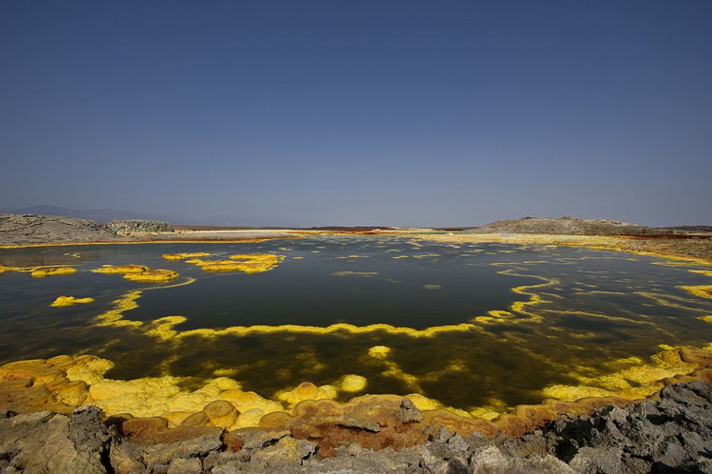Schwefelsee im Dallol