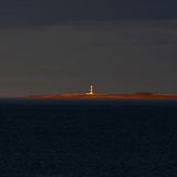 Leuchtturm bei Dornoch, Schottland