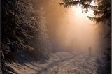 Schneeschuhwanderung in den Tiroler Bergen