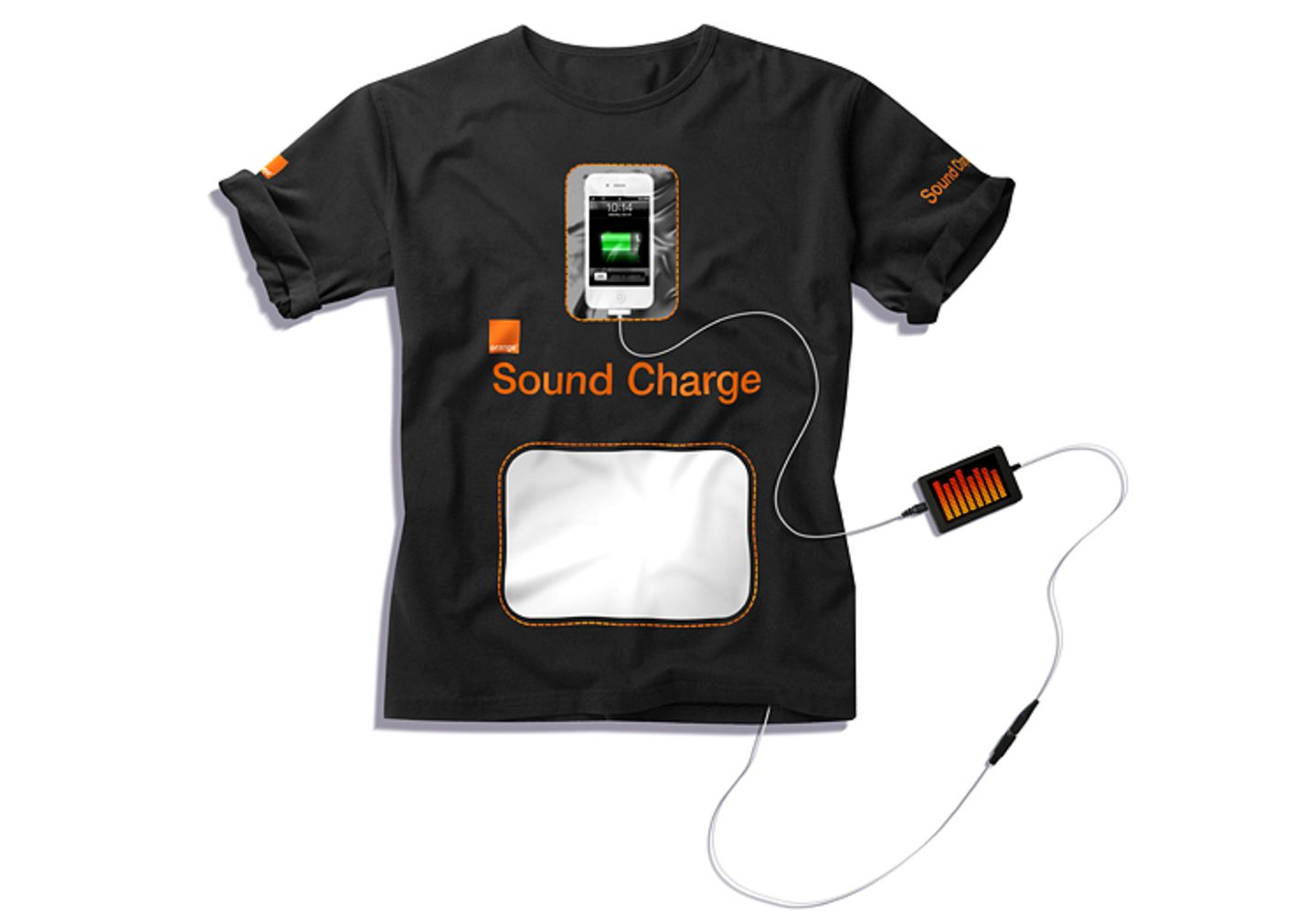 Schallwellen-Shirt