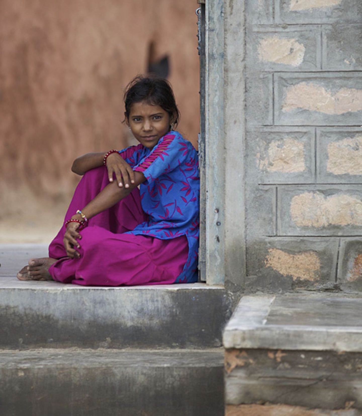 Mädchen, Indien