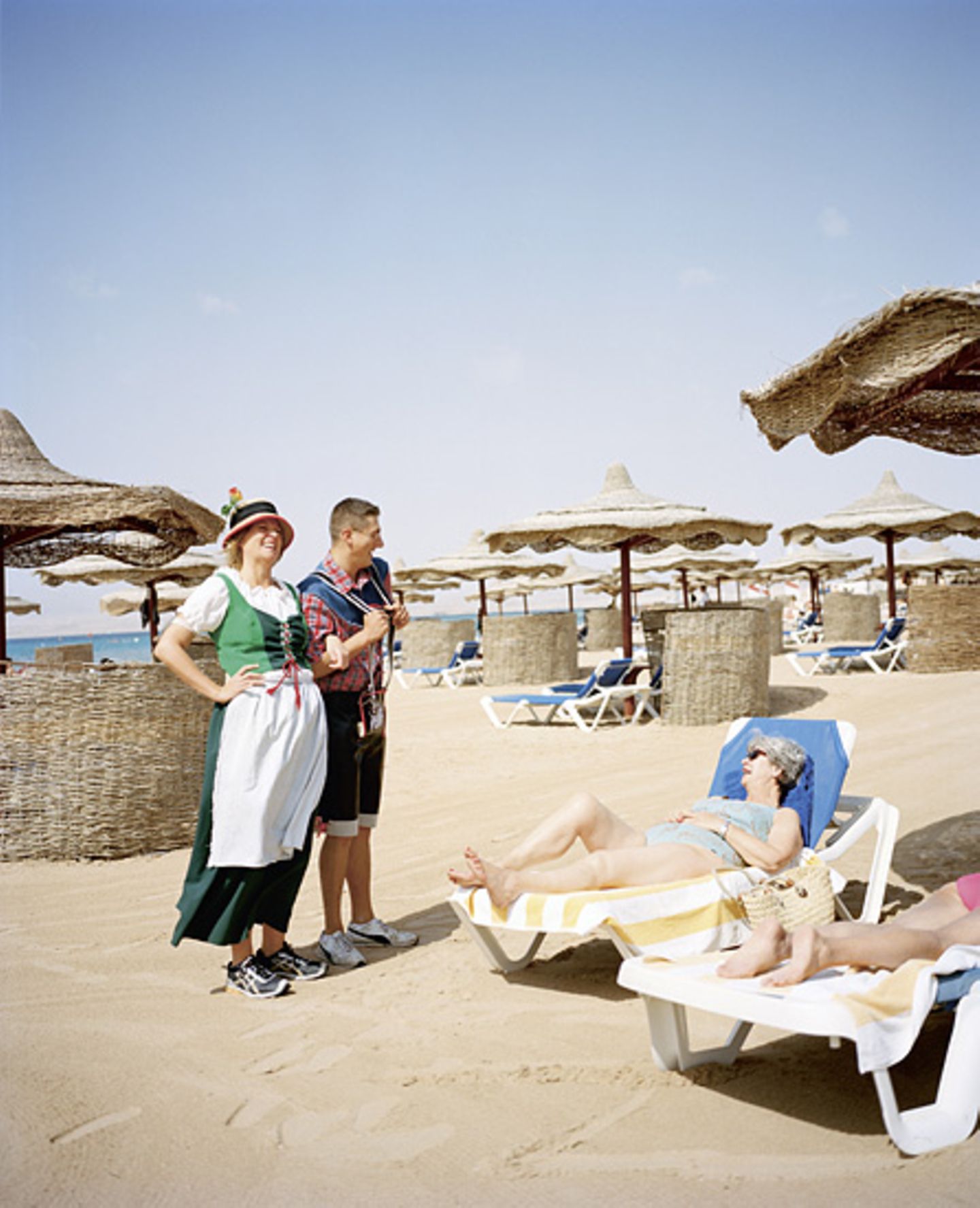 Gaudi am Strand