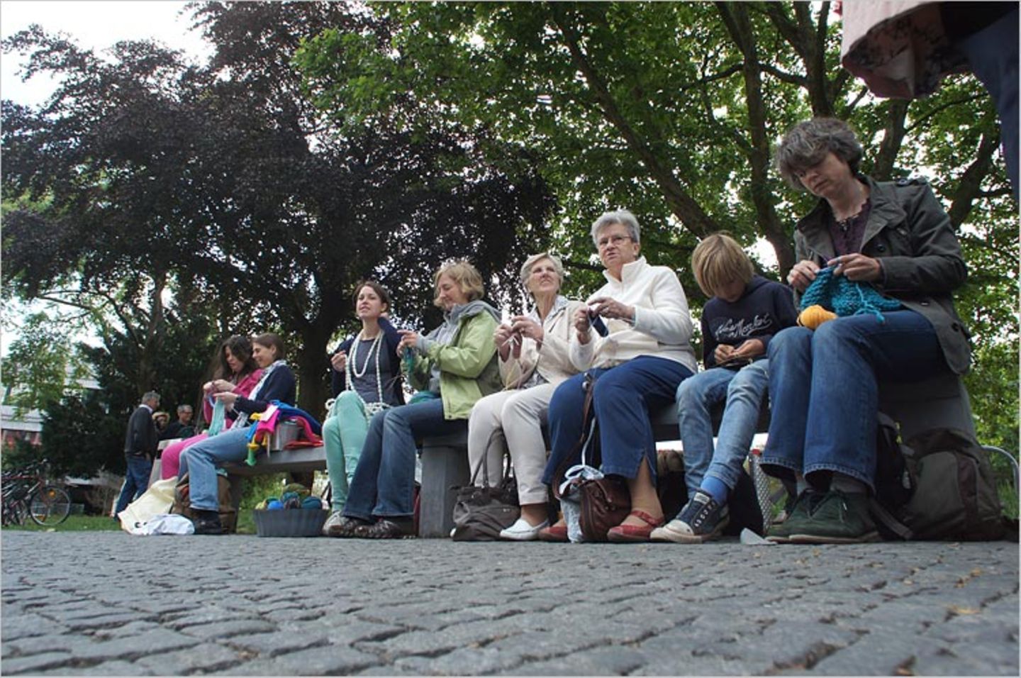 Stricken: urban knitting: "Das funktioniert mit jedem Garn!" - Bild 7