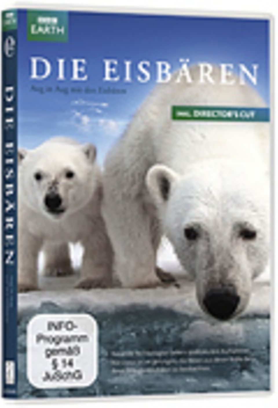 193 Minuten in Deutsch oder Englisch: die zweiteilige Dokumentation "Aug in Aug mit den Eisbären"
