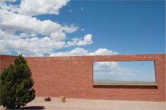 Meteor Crater from Visitor Center, östlich von Flagstaff, Arizona