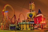 Kupferne Nächte: Wiener Prater um Mitternacht