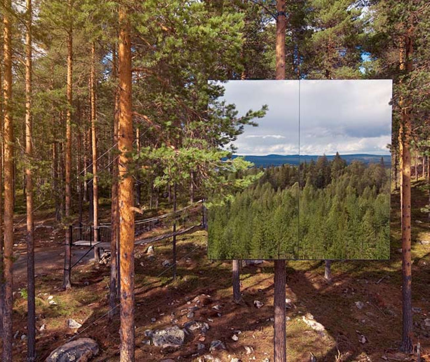 Treehotel, in Harads, Schweden