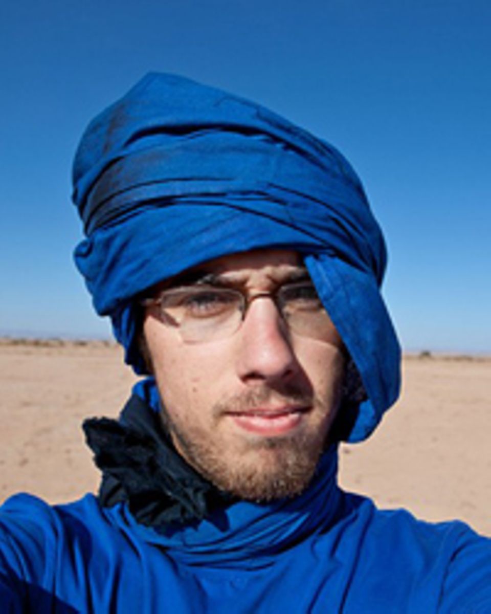 Fabian Nawrath (22) auf seiner Reise durch die Sahara Fabian Nawrath (22) auf seiner Reise durch die Sahara