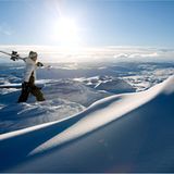 Winterlandschaft in Åre, Schweden
