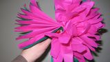 Papierblumen basteln