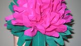 Papierblumen basteln