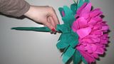 Papierblumen basteln