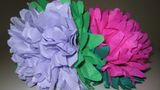 Papierblumen basteln
