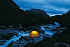 Camping in Schottland