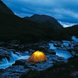 Camping in Schottland